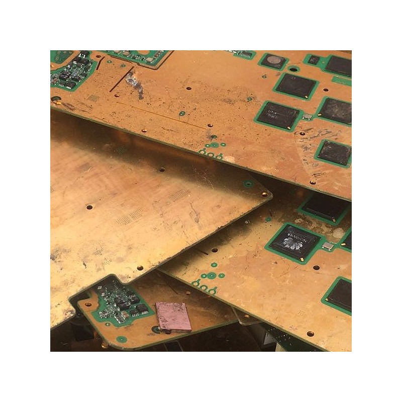 Vergoldete elektronische Karte